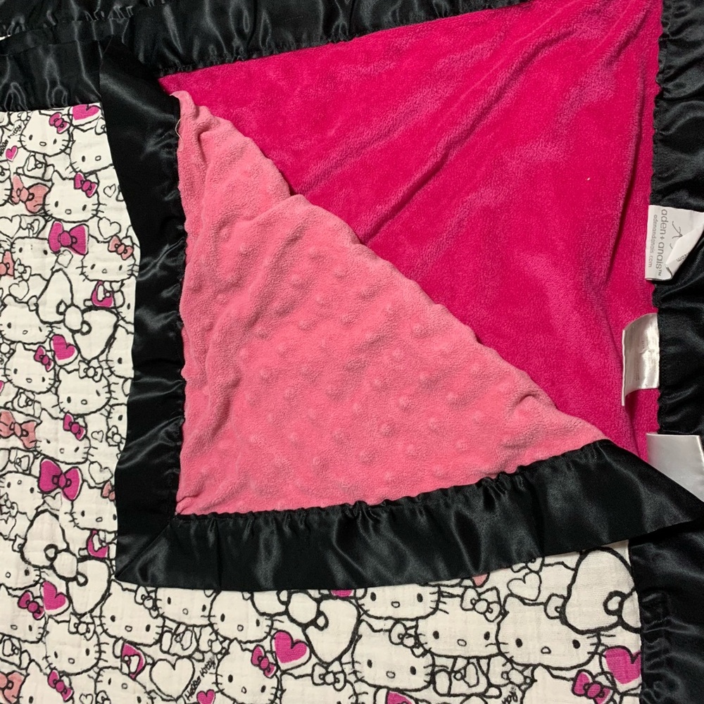 Aden & Anais Hello Kitty Custom made blanket